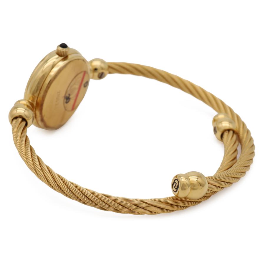 GUCCI グッチ バングル ウォッチ ブラック文字盤 GP ゴールドメッキ レディース QZ クォーツ 腕時計 2700.2.L | GUCCI | 06