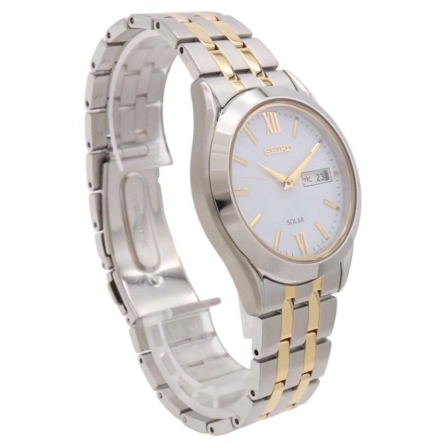 SEIKO セイコー セイコーセレクション スピリットソーラー ホワイト文字盤 SS/GP メンズ 腕時計 V158-0BA0　SBPX085 | SEIKO | 02