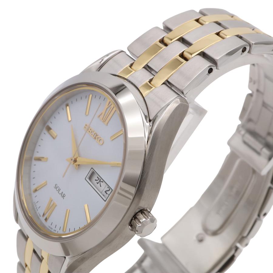 SEIKO セイコー セイコーセレクション スピリットソーラー ホワイト文字盤 SS/GP メンズ 腕時計 V158-0BA0　SBPX085 | SEIKO | 05