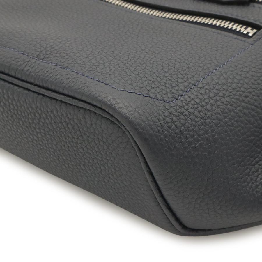 HERMES エルメス シティスライド クロスPM ボディバッグ ウエストバッグ ショルダー トリヨンクレマンス ブルーインディゴ シルバー金具 | HERMES | 02