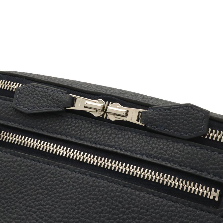 HERMES エルメス シティスライド クロスPM ボディバッグ ウエストバッグ ショルダー トリヨンクレマンス ブルーインディゴ シルバー金具 | HERMES | 04