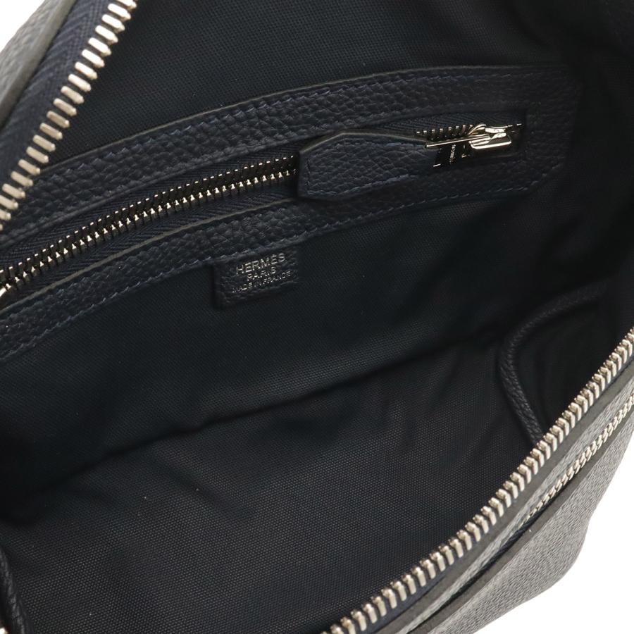 HERMES エルメス シティスライド クロスPM ボディバッグ ウエストバッグ ショルダー トリヨンクレマンス ブルーインディゴ シルバー金具 | HERMES | 05