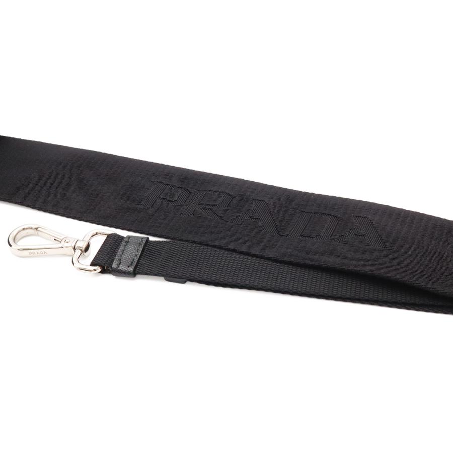PRADA プラダ トライアングルロゴ ボディバッグ ショルダーバッグ ワンショルダー 斜め掛け ナイロン レザー NERO ブラック 黒 1BZ026 | PRADA | 04