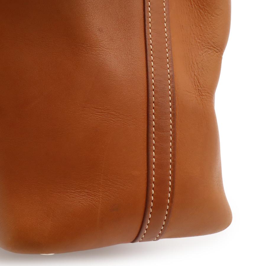 HERMES エルメス ピコタンロック PM ハンドバッグ ミニバッグ トートバッグ ヴォーバレニア レザ0ー ブラウン 茶 レッド 赤 ゴールド金具 | HERMES | 07