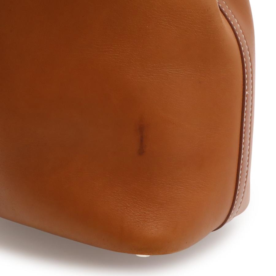 HERMES エルメス ピコタンロック PM ハンドバッグ ミニバッグ トートバッグ ヴォーバレニア レザ0ー ブラウン 茶 レッド 赤 ゴールド金具 | HERMES | 08
