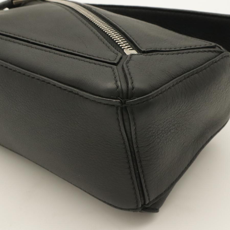 LOEWE ロエベ パズル バムバッグ ミニ ボディバッグ ショルダーバッグ ウエストバッグ レザー ブラック 黒 シルバー金具 B510U89X02 | LOEWE | 02