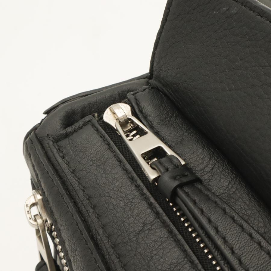 LOEWE ロエベ パズル バムバッグ ミニ ボディバッグ ショルダーバッグ ウエストバッグ レザー ブラック 黒 シルバー金具 B510U89X02 | LOEWE | 05