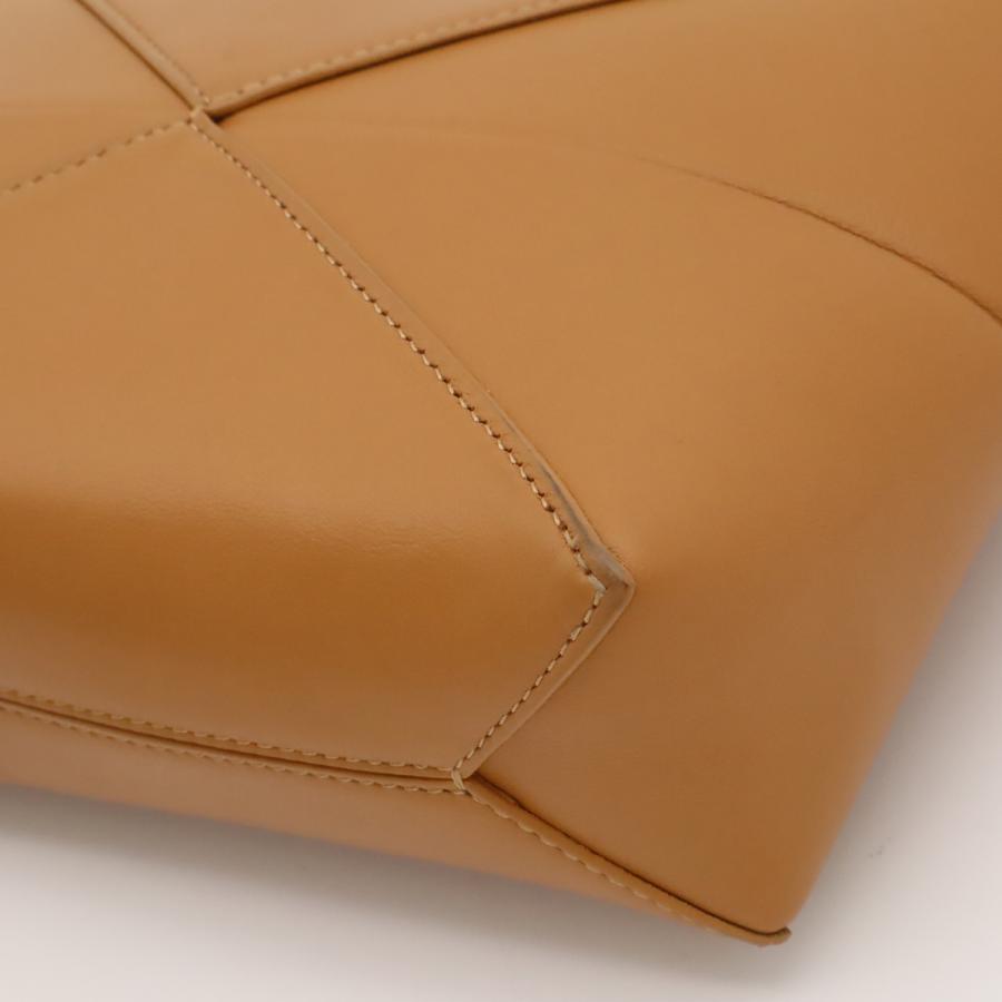 LOEWE ロエベ パズルフォルド ポーチ ショルダーバッグ 2WAY クラッチバッグ シャイニーナパカーフ ウォームデザート キャメル | LOEWE | 02