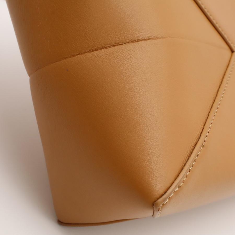 LOEWE ロエベ パズルフォルド ポーチ ショルダーバッグ 2WAY クラッチバッグ シャイニーナパカーフ ウォームデザート キャメル | LOEWE | 07