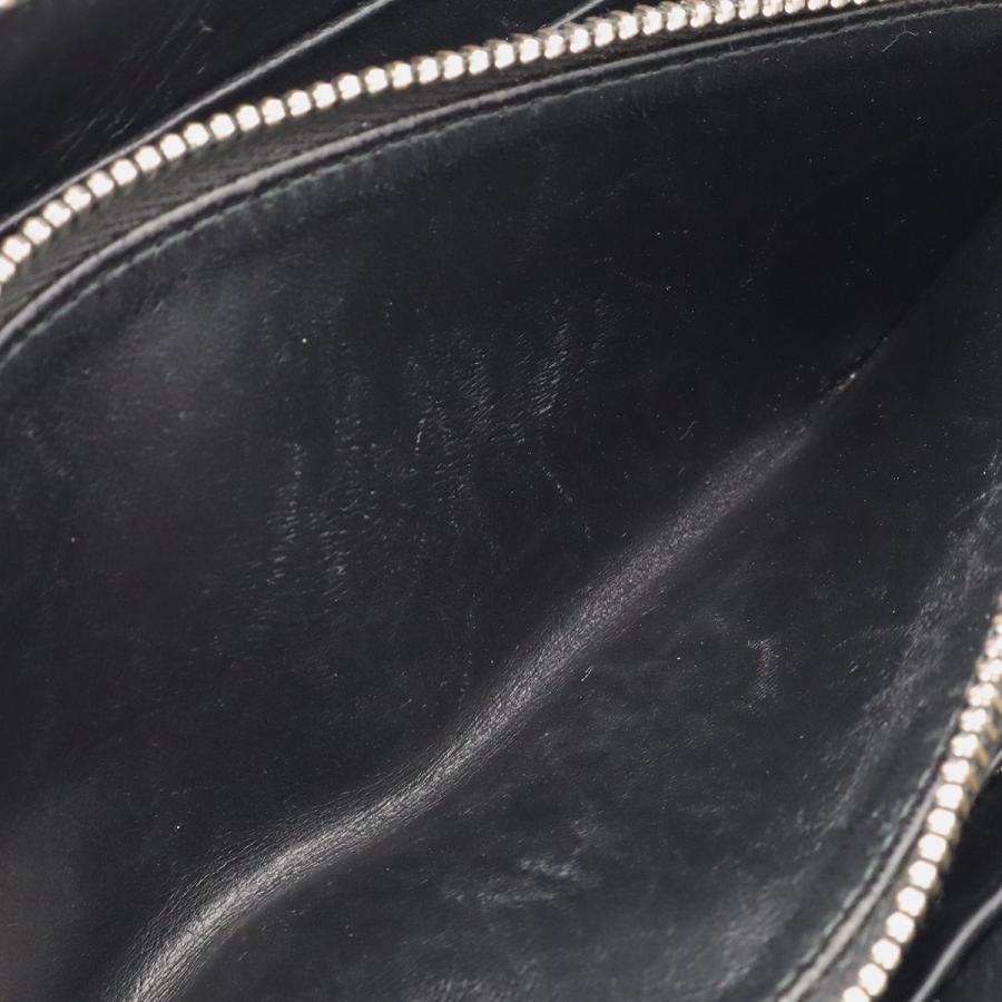 LOEWE ロエベ リピート アナグラム ジッピーウォレット ラウンドファスナー 長財布 レザー ネイビー 紺 シルバー金具 | LOEWE | 04