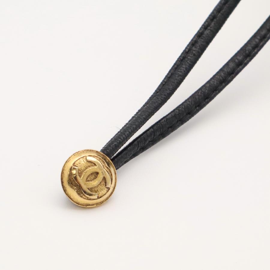 CHANEL シャネル マトラッセ チェーンショルダー ショルダーバッグ 斜め掛け ミニバッグ 巾着型 レザー ブラック 黒 ゴールド金具 | CHANEL | 04