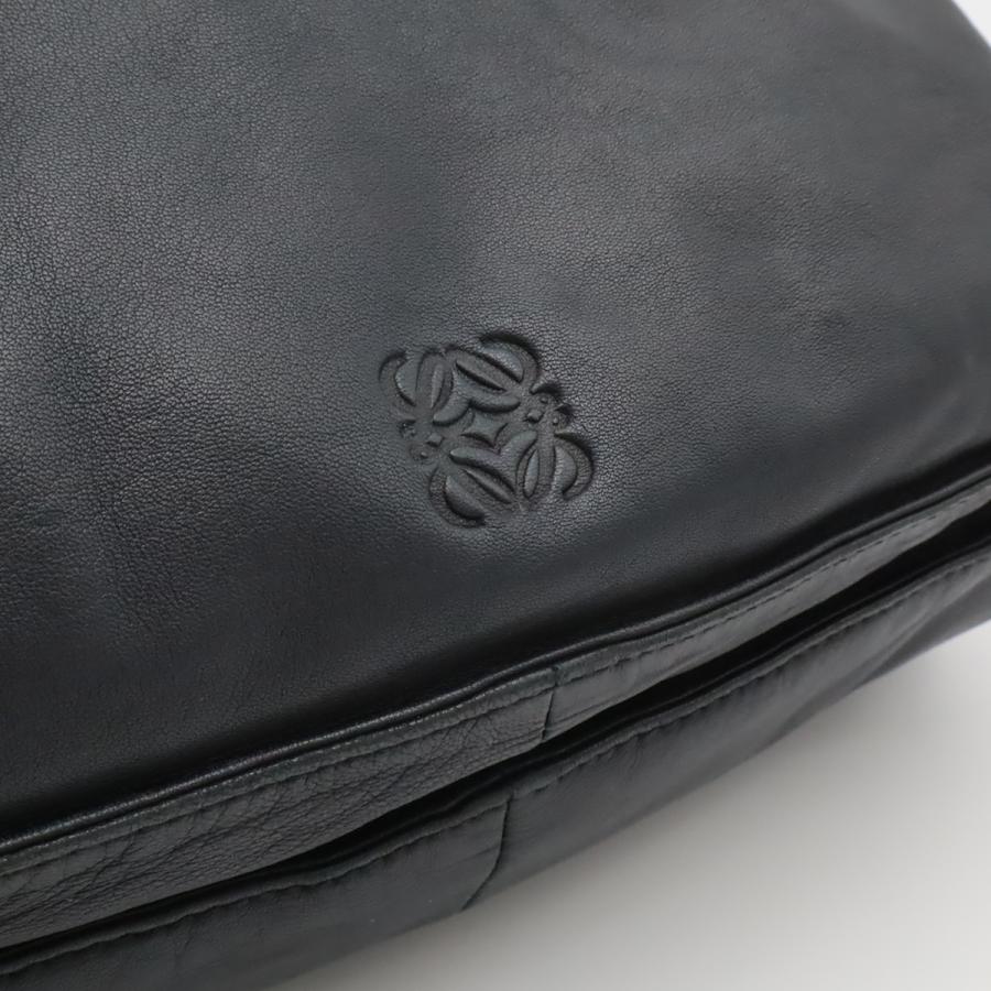 LOEWE ロエベ フラメンコ ショルダーバッグ ポシェット 斜め掛け 2WAY 巾着型 フリンジ タッセル ナッパレザー ブラック 黒 ゴールド金具 | LOEWE | 08