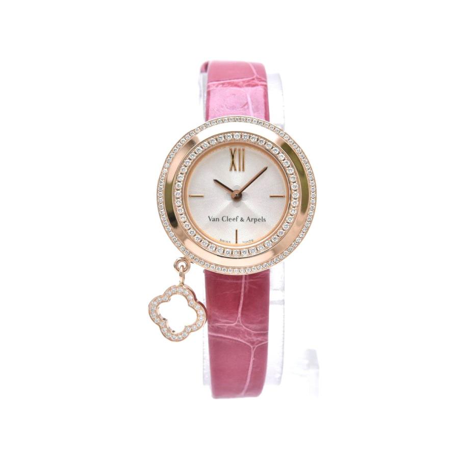 Van Cleef Arpels ヴァン クリーフ アーペル チャームミニウォッチ K18pg レディース Qz クォーツ Vcar 中古 Blumin 通販 Yahoo ショッピング