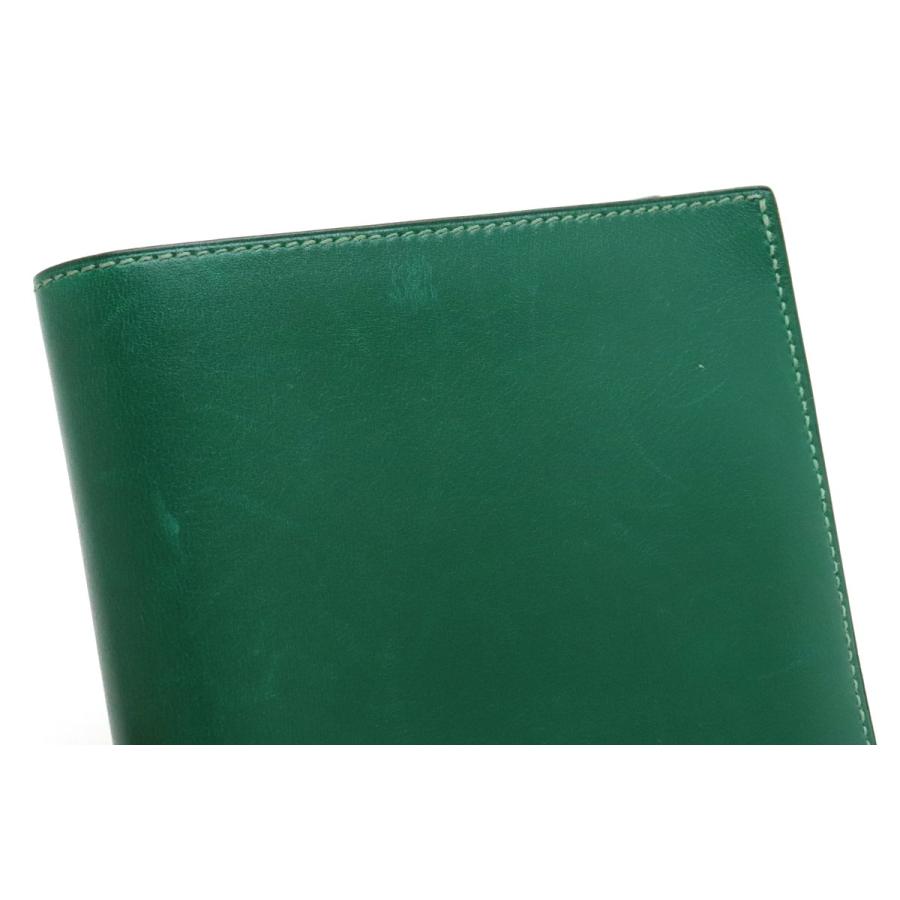 Hermes エルメス ガリレイ 2つ折財布 ボックスカーフ グリーン 緑 B刻印 Mc2 中古 Blumin 通販 Yahoo ショッピング