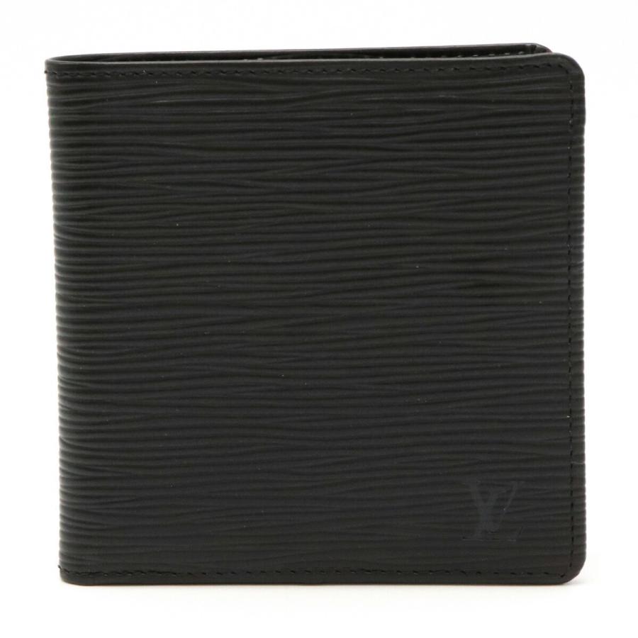 Louis Vuitton ルイ ヴィトン エピ ポルト ビエ カルト クレディ モネ 2つ折財布 二つ折り財布 レザー ノワール 黒 ブラック M 中古 Blumin 通販 Yahoo ショッピング