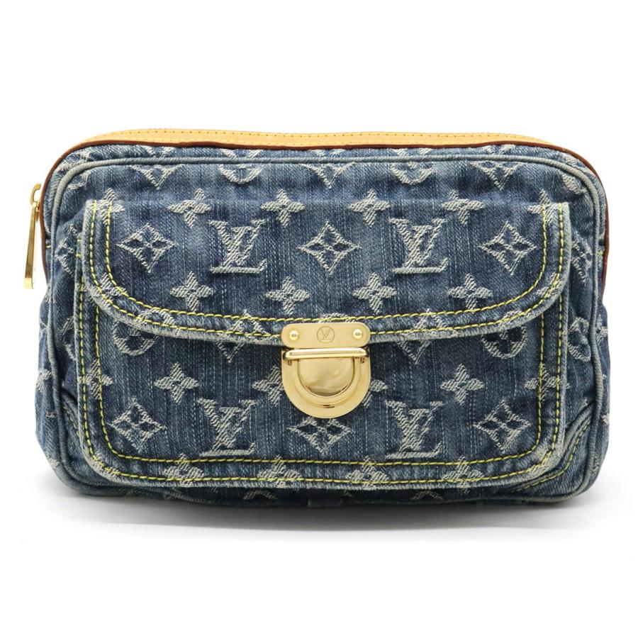 LOUIS VUITTON デニム ボディバッグ-