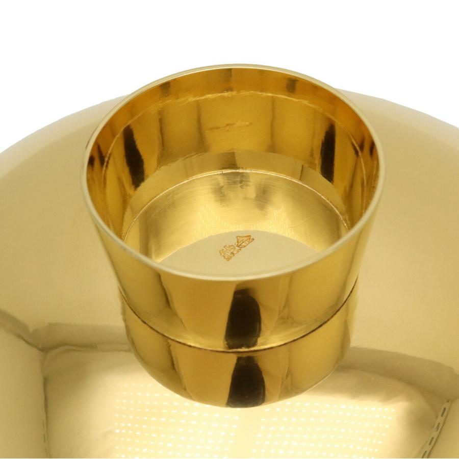 専門店では金杯 盃 純金 K24 金器 ゴールド おちょこ 酒器 24金 食器