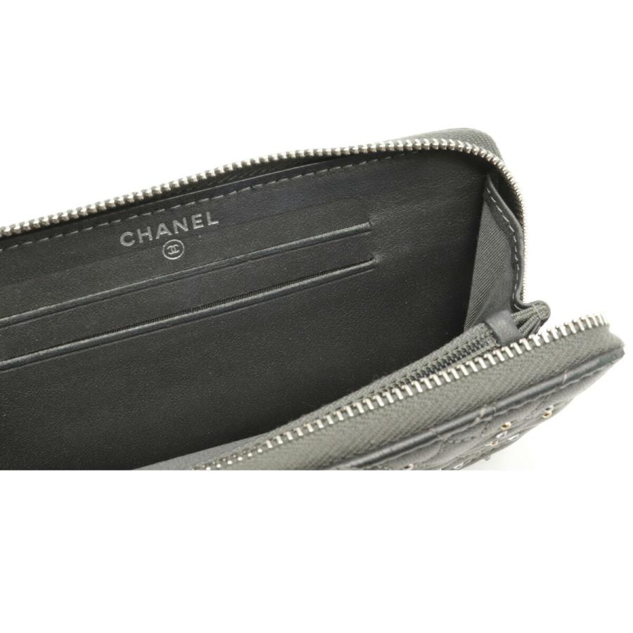 財布】CHANEL シャネル ニューカメリア ココマーク ラウンドファスナー 財布】CHANEL シャネル ニューカメリア ココマーク ラウンドファスナー