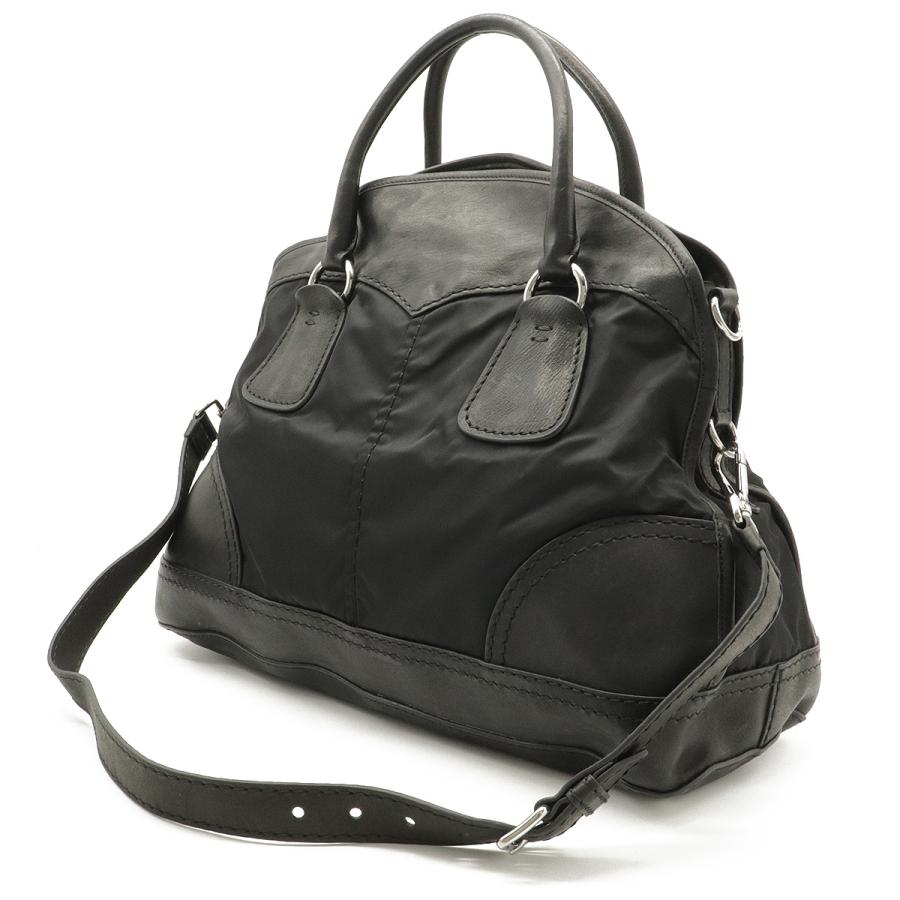 最大72%OFFクーポン PRADA プラダ ボストンバッグ ナイロン 黒 2WAY