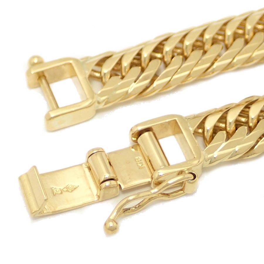 KIHEI 喜平 キヘイ ブレスレット K18 18金 ゴールド 20.3g 6.3cm YG 12面T トリプル Mカット 日本造幣局検定マーク入り 20g 前後 |  | 02