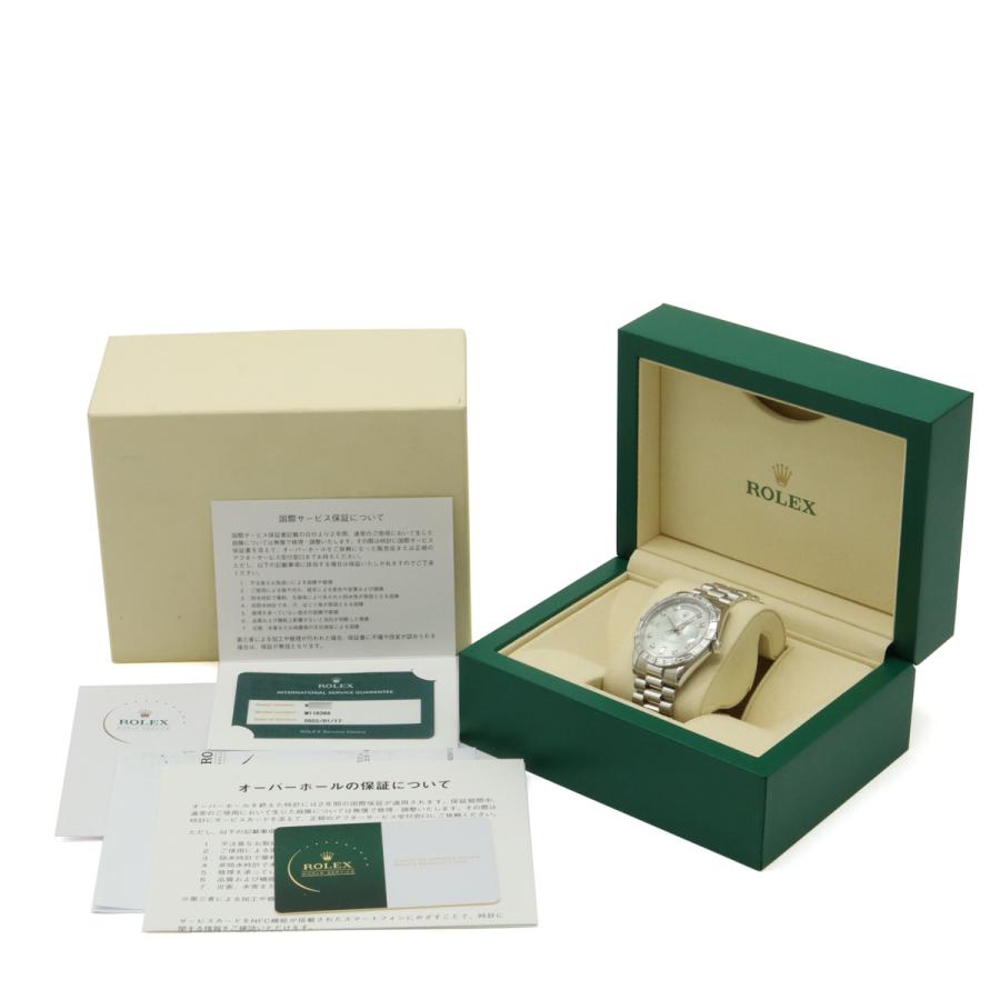 ROLEX ロレックス デイデイト シルバー文字盤 Pt プラチナ ダイヤモンド バケットダイヤ K番 メンズ AT オートマ 腕時計 118366A | ROLEX | 08