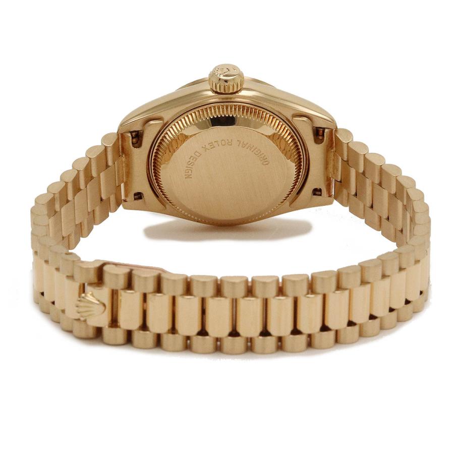 ROLEX ロレックス デイトジャスト 10P ダイヤ YG 無垢 K18 ゴールド E番 レディース AT オートマ 腕時計 69178G | ROLEX | 05