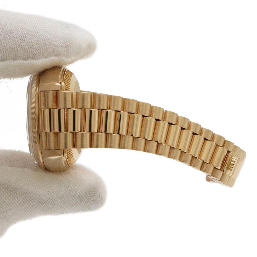 ROLEX ロレックス デイトジャスト 10P ダイヤ YG 無垢 K18 ゴールド E番 レディース AT オートマ 腕時計 69178G | ROLEX | 07