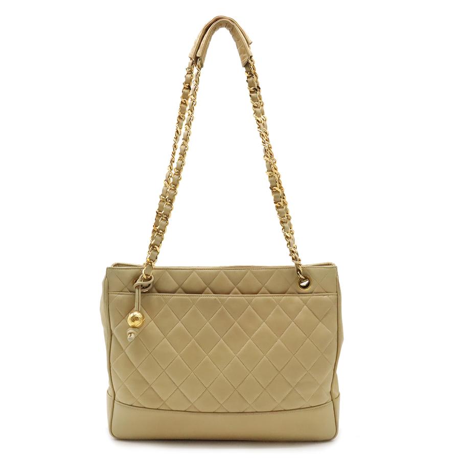 シャネル チェーンショルダーバッグ マトラッセ ココボール CHANEL シャネル ココボールタッセル マトラッセチェーン