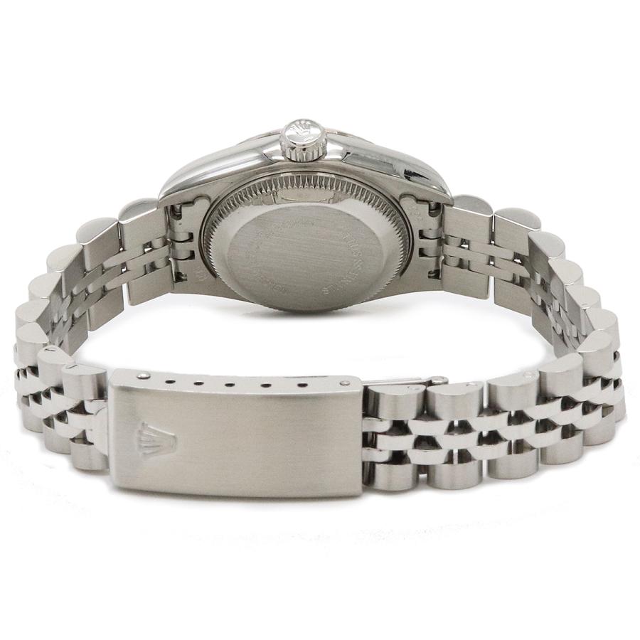 ROLEX ロレックス デイトジャスト 10Pダイヤ 保証書 ホワイト文字盤 SS K18WGベゼル U番 新ダイヤ レディース AT オートマ 腕時計 69174G | ROLEX | 05