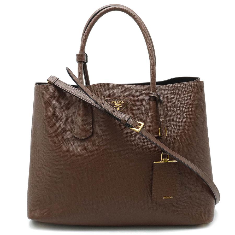 PRADA プラダ ドゥーブレ ラージバッグ ダブルバッグ トートバッグ 
