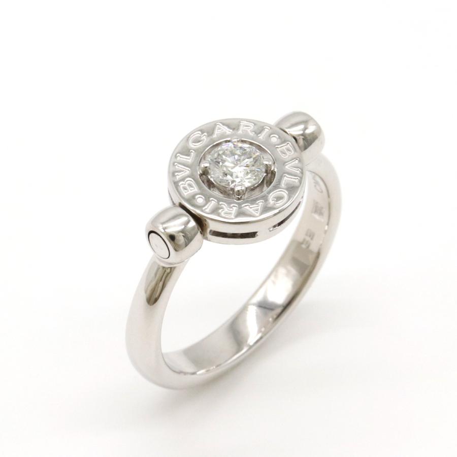 BVLGARI ブルガリ ブルガリブルガリ フリップリング 指輪 K18WG 750WG 