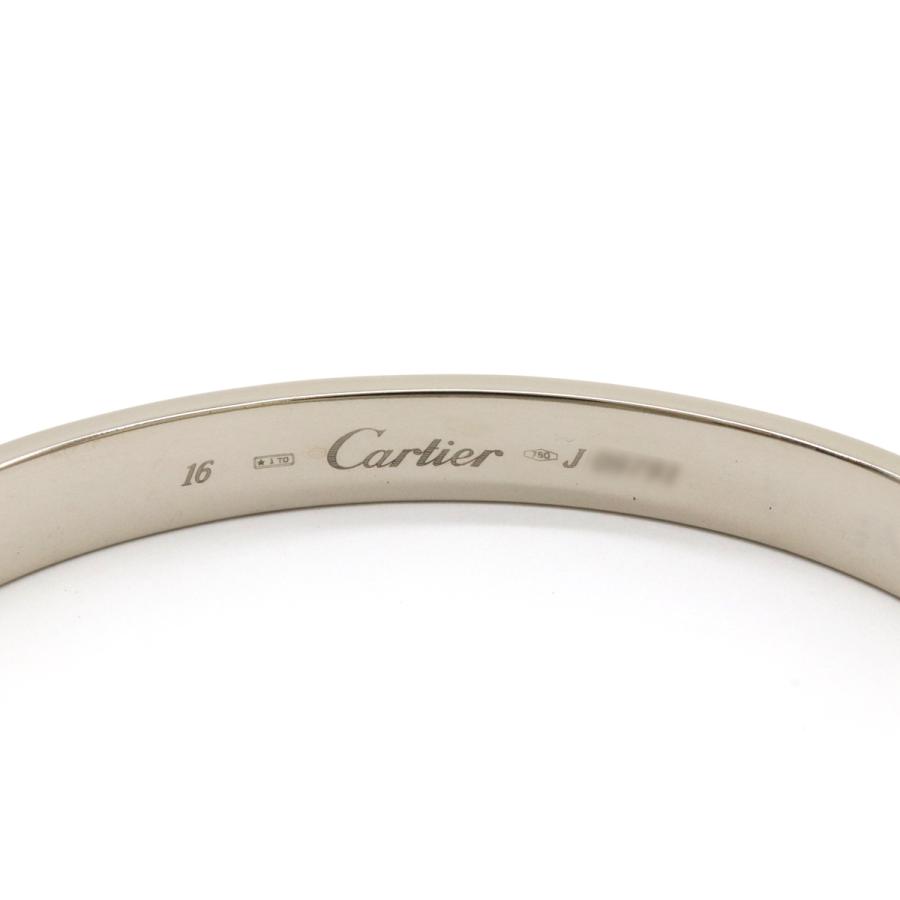 Cartier カルティエ LOVE ラブブレス ブレスレット バングル K18WG 750WG ホワイトゴールド #16 B6005600 | Cartier | 03