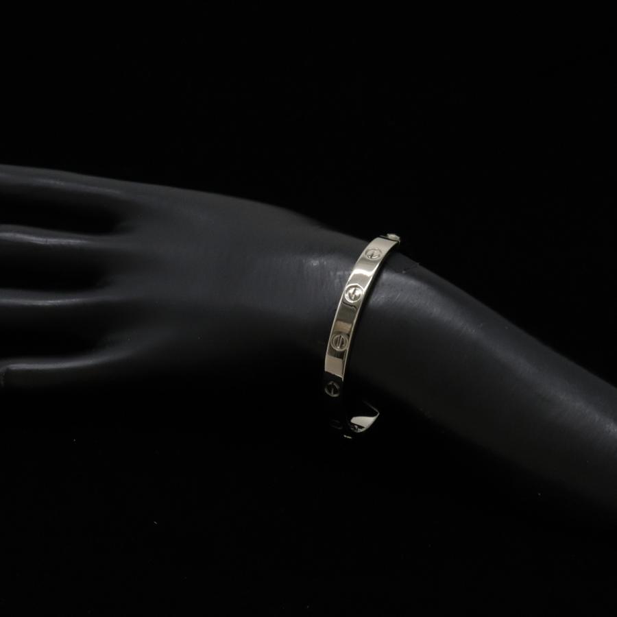 Cartier カルティエ LOVE ラブブレス ブレスレット バングル K18WG 750WG ホワイトゴールド #16 B6005600 | Cartier | 04