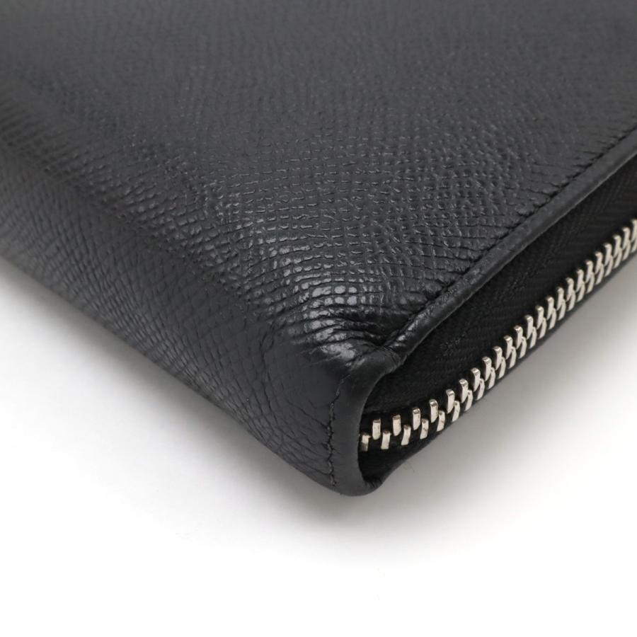 BVLGARI ブルガリ ブルガリブルガリ ラウンドファスナー 長財布  