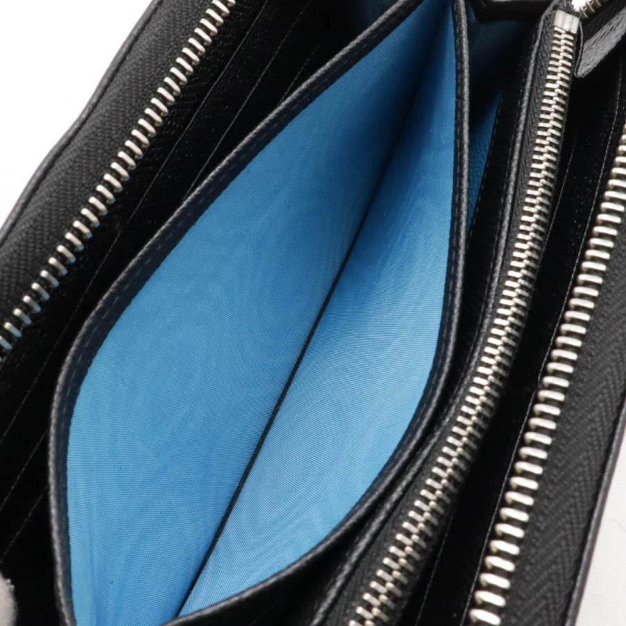 BVLGARI ブルガリ ブルガリブルガリ ラウンドファスナー 長財布  