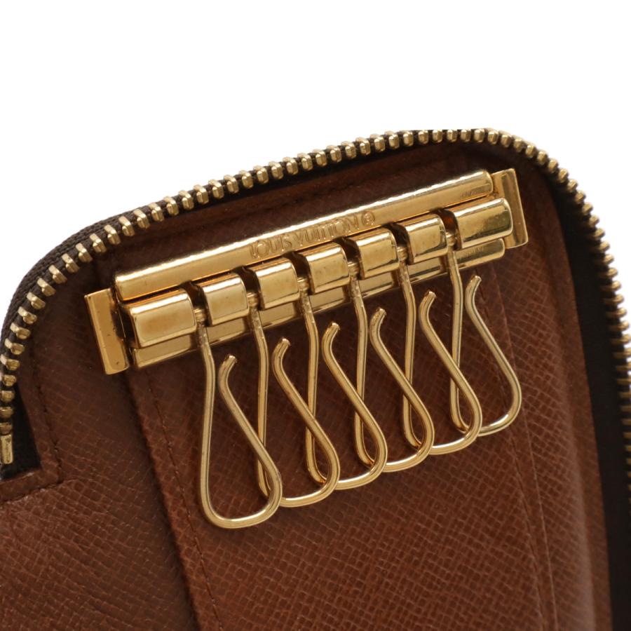 ルイヴィトン モノグラム ポシェット ラウンドファスナー 6本 キーケース