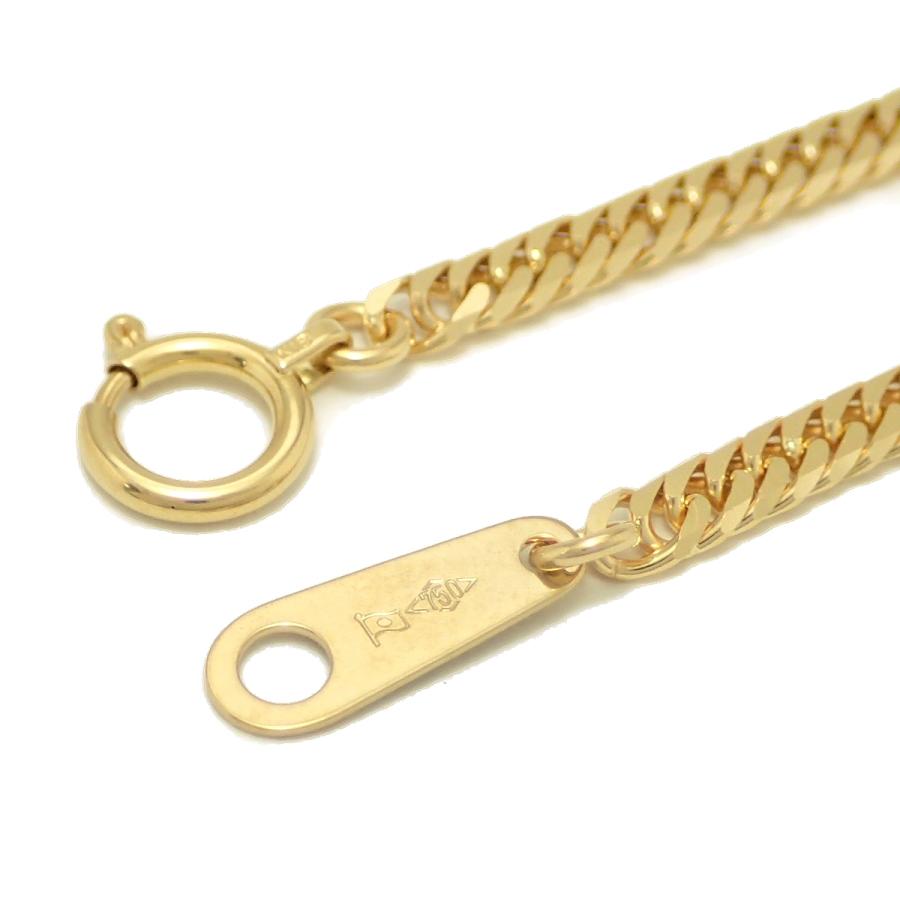 KIHEI 喜平 キヘイ ネックレス K18 18金 ゴールド 10.0g 50.0cm YG 6面W ダブル 日本造幣局検定マーク入り 10g 前後 |  | 02