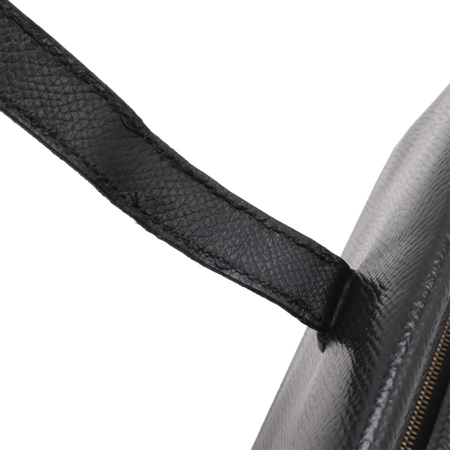 HERMES エルメス ベアン 2PLIS デュプリ 3つ折長財布 三つ折り長財布 クシュベル レザー ブラック 黒 シルバー金具 □J刻印 | HERMES | 04