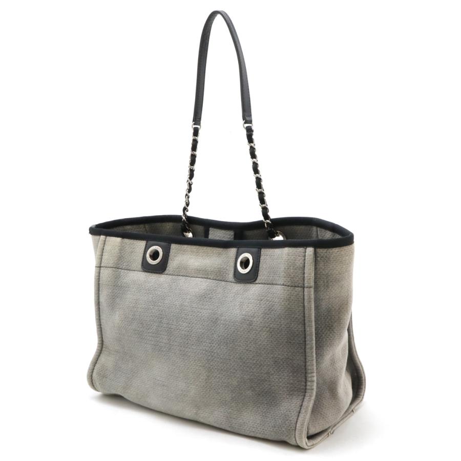 CHANEL シャネル ドーヴィルライン ミディアムトートMM トートバッグ  