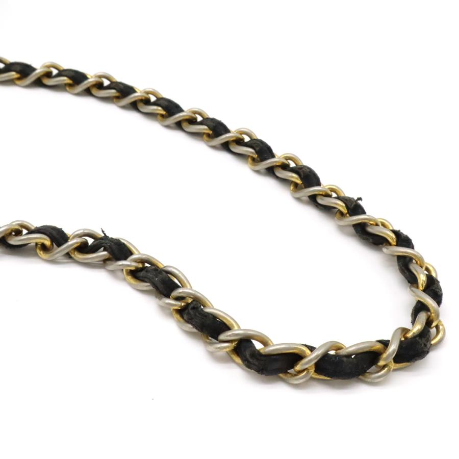 【美品】シャネル　マトラッセ　パテント　フリンジ　チェーンショルダー　黒　24 CHANEL - 【美品】シャネル マトラッセ パテント フリンジ