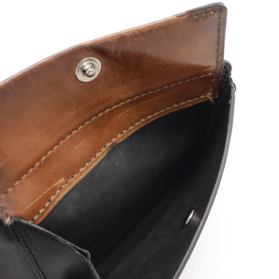 Berluti ベルルッティ エッセンシャル エピュール カリグラフィ 2つ折財布 二つ折り財布 ヴェネチアレザー ダークブラウン 茶 | Berluti | 05