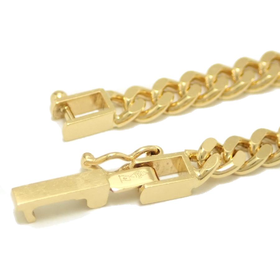 KIHEI 喜平 キヘイ ネックレス K18 18金 イエローゴールド 30.2g 60.5cm YG 2面S シングル 日本造幣局検定マーク入り 30g 前後 |  | 02