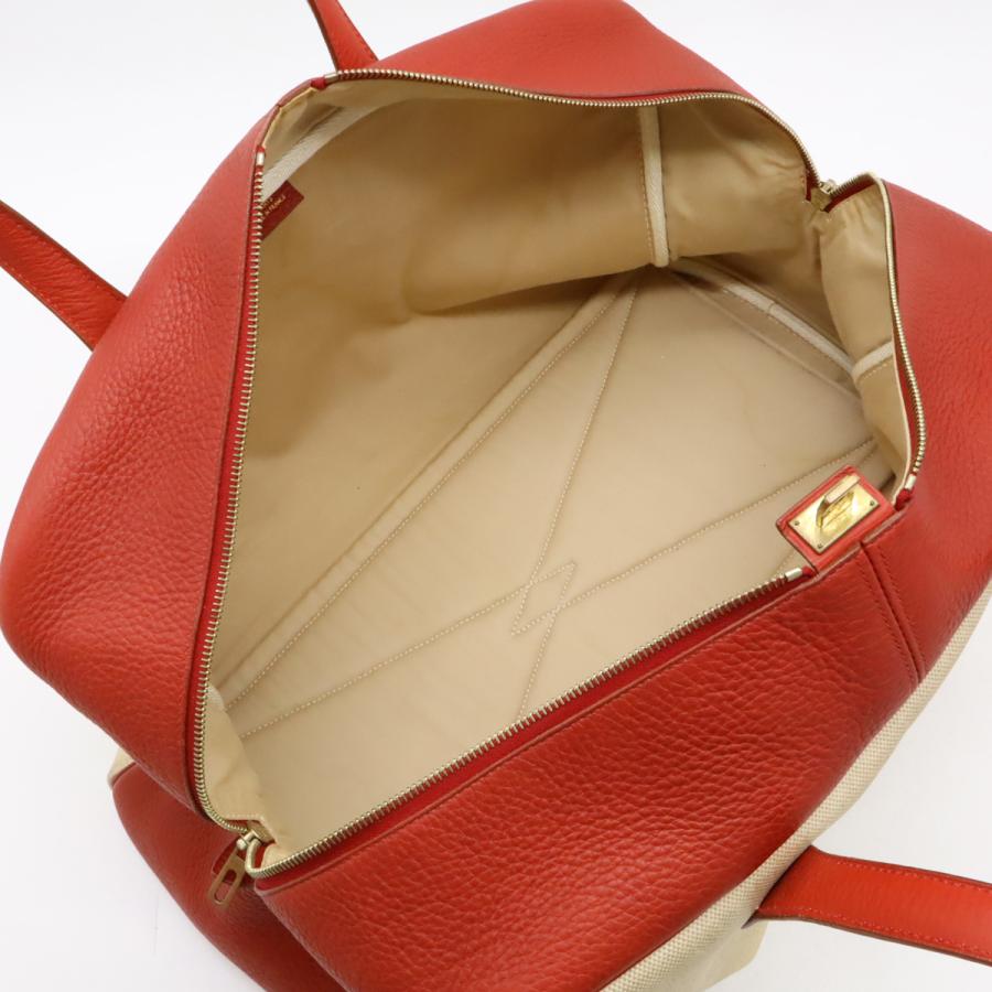 HERMES エルメス ヴィクトリア43 ボストンバッグ ハンドバッグ 