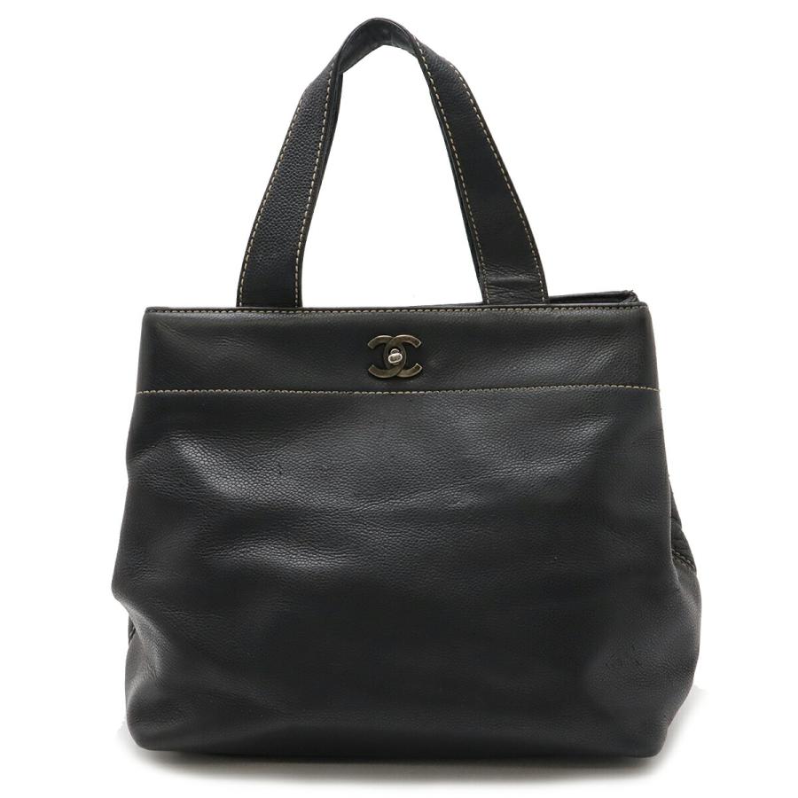 CHANEL シャネル ココマーク トートバッグ ハンドバッグ キャビア  