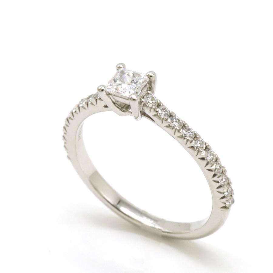 TIFFANY&Co. ティファニー トゥルー エンゲージメント リング 指輪 ダイヤモンドバンド D0.22ct Pt950 プラチナ 9号 62596 | TIFFANY&Co. | 01