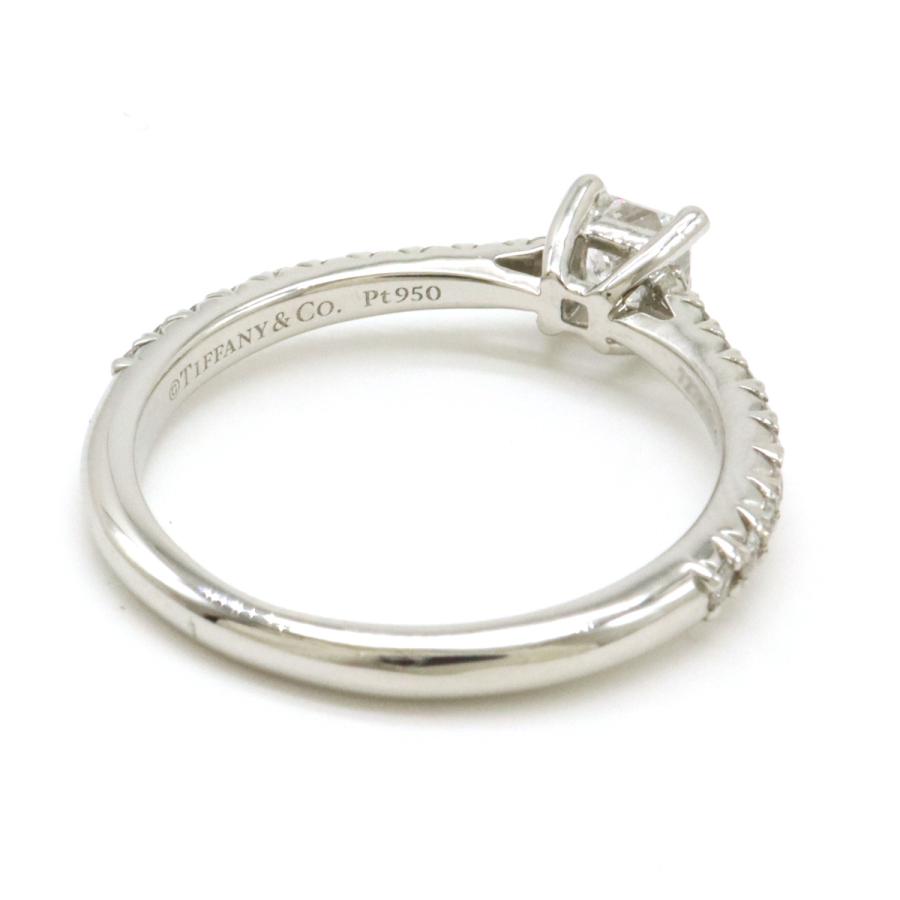 TIFFANY&Co. ティファニー トゥルー エンゲージメント リング 指輪 ダイヤモンドバンド D0.22ct Pt950 プラチナ 9号 62596 | TIFFANY&Co. | 03