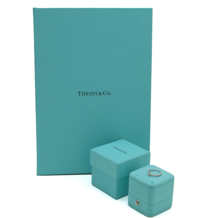 TIFFANY&Co. ティファニー トゥルー エンゲージメント リング 指輪 ダイヤモンドバンド D0.22ct Pt950 プラチナ 9号 62596 | TIFFANY&Co. | 06