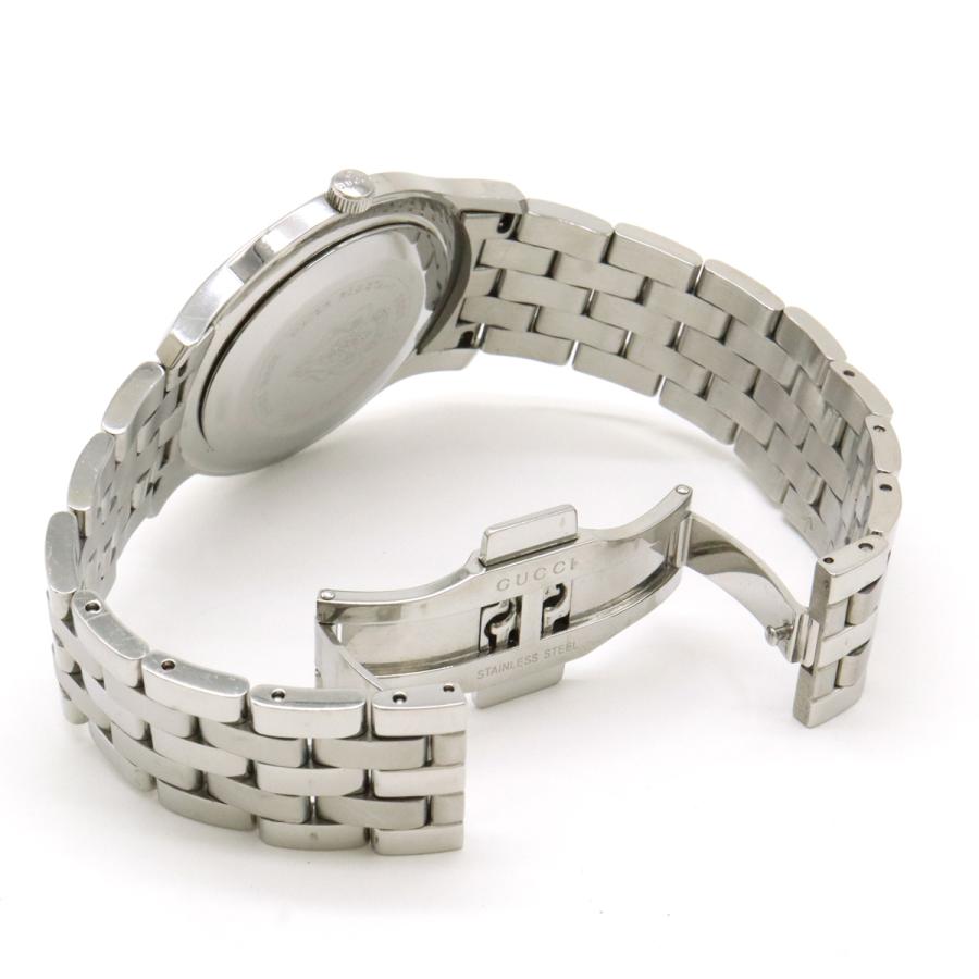 GUCCI グッチ Gクラス ブラック文字盤 デイト メンズ SS QZ クォーツ 腕時計 5500XL | GUCCI | 07