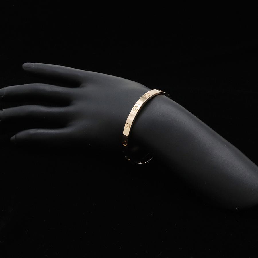 Cartier カルティエ LOVE LΘVE ラブブレス ブレスレット オープンバングル K18PG 750PG ピンクゴールド #17 B6032617 | Cartier | 04