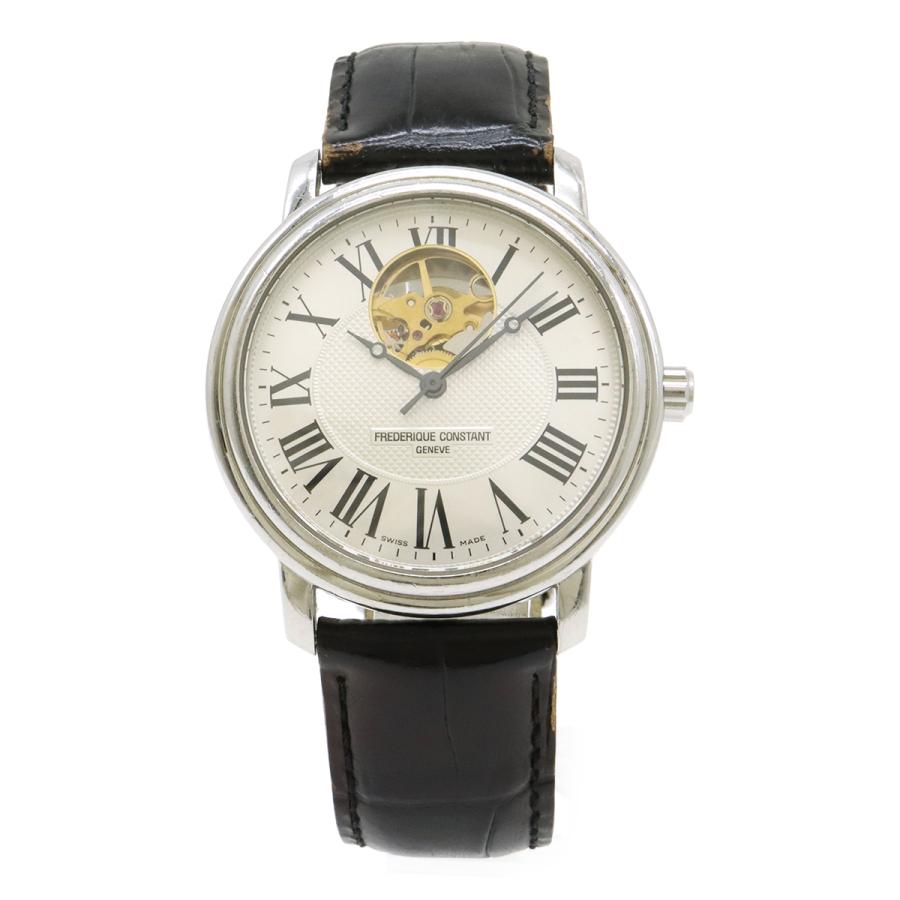 FREDERIQUE CONSTANT フレデリック コンスタント クラシック ハートビート シースルーバック シルバー文字盤 ATオートマ 腕時計 | FREDERIQUE CONSTANT